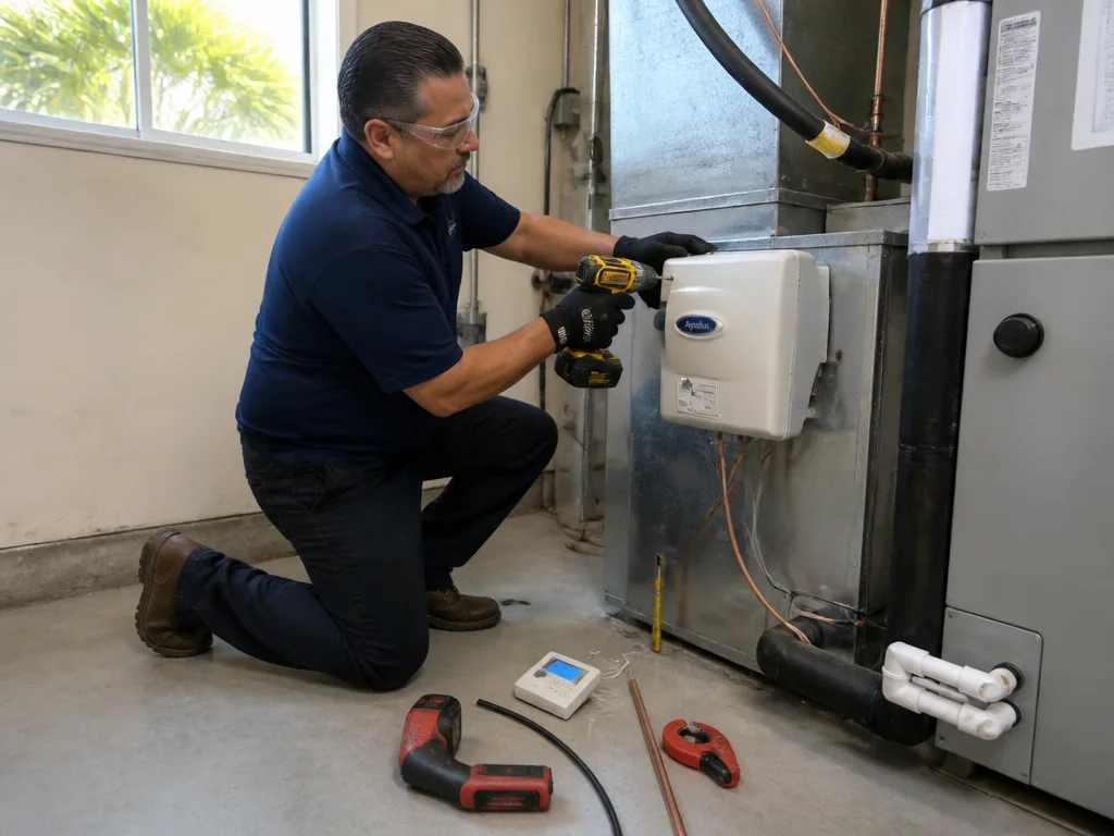 Humidifier Installation
